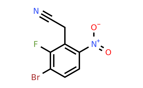 1807256-62-7 | 3-Bromo-2-fluoro-6-nitrophenylacetonitrile
