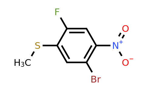 1807256-70-7 | 5-Bromo-2-fluoro-4-nitrothioanisole