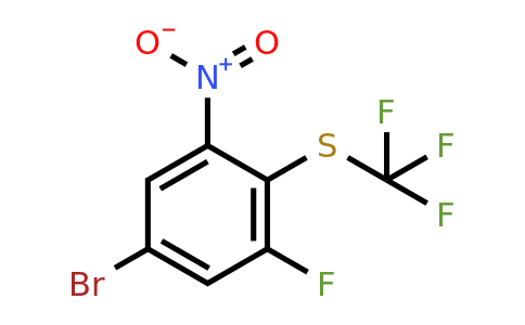 1807256-91-2 | 1-Bromo-3-fluoro-5-nitro-4-(trifluoromethylthio)benzene