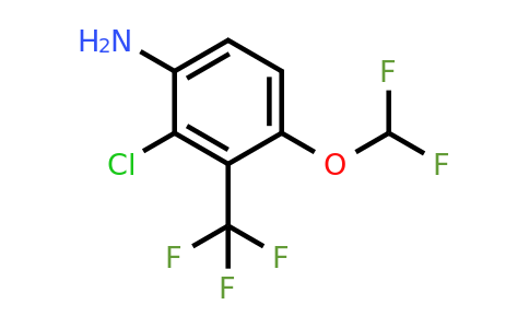 1807256-93-4 | 2-Chloro-4-difluoromethoxy-3-(trifluoromethyl)aniline