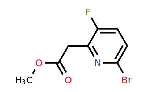 1807256-98-9 | Methyl 6-bromo-3-fluoropyridine-2-acetate