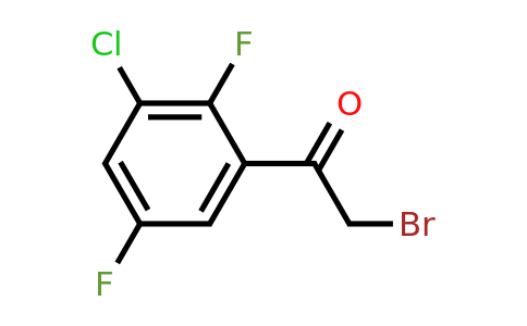 1807257-33-5 | 3'-Chloro-2',5'-difluorophenacyl bromide