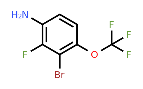 1807257-36-8 | 3-Bromo-2-fluoro-4-(trifluoromethoxy)aniline