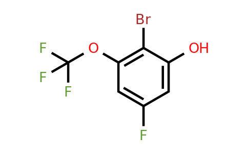 1807257-46-0 | 2-Bromo-5-fluoro-3-(trifluoromethoxy)phenol