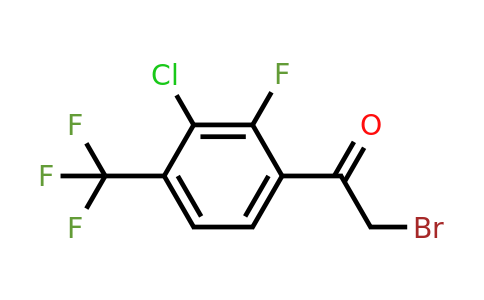 1807257-75-5 | 3'-Chloro-2'-fluoro-4'-(trifluoromethyl)phenacyl bromide