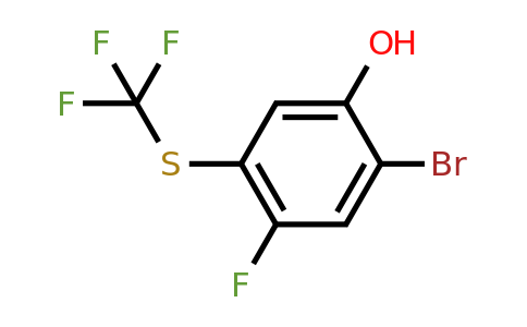 1807257-76-6 | 2-Bromo-4-fluoro-5-(trifluoromethylthio)phenol