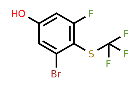 1807257-87-9 | 3-Bromo-5-fluoro-4-(trifluoromethylthio)phenol
