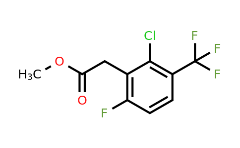 1807258-13-4 | Methyl 2-chloro-6-fluoro-3-(trifluoromethyl)phenylacetate