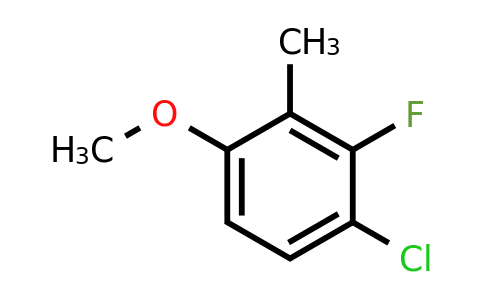 1807258-86-1 | 4-Chloro-3-fluoro-2-methylanisole