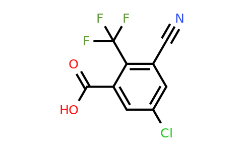 1807259-07-9 | 5-Chloro-3-cyano-2-(trifluoromethyl)benzoic acid