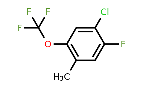 1807259-76-2 | 4-Chloro-5-fluoro-2-(trifluoromethoxy)toluene