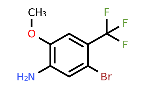 1807261-16-0 | 5-Bromo-2-methoxy-4-(trifluoromethyl)aniline
