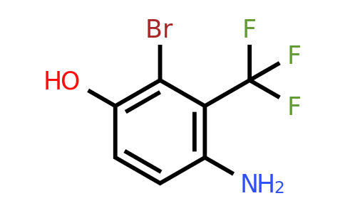 1807261-27-3 | 3-Bromo-4-hydroxy-2-(trifluoromethyl)aniline