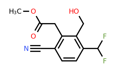 1807261-86-4 | Methyl 6-cyano-3-difluoromethyl-2-(hydroxymethyl)phenylacetate