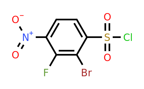 1807262-11-8 | 2-Bromo-3-fluoro-4-nitrobenzenesulfonyl chloride