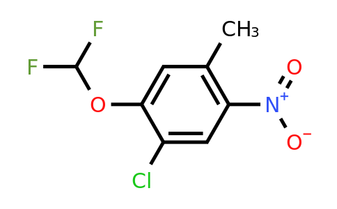 1807262-17-4 | 4-Chloro-5-difluoromethoxy-2-nitrotoluene