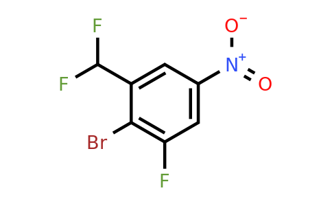 1807262-33-4 | 2-Bromo-3-fluoro-5-nitrobenzodifluoride