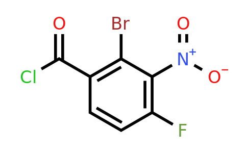 1807263-39-3 | 2-Bromo-4-fluoro-3-nitrobenzoyl chloride