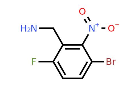 1807263-50-8 | 3-Bromo-6-fluoro-2-nitrobenzylamine