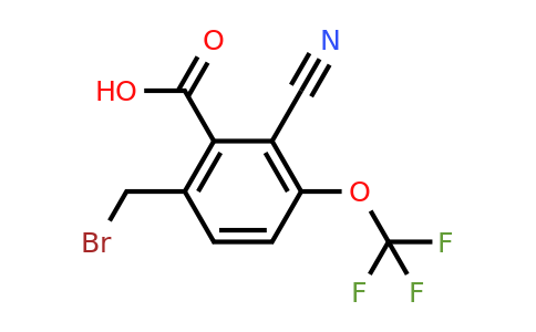 1807263-61-1 | 6-Bromomethyl-2-cyano-3-(trifluoromethoxy)benzoic acid