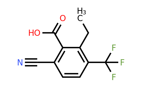 1807263-66-6 | 6-Cyano-2-ethyl-3-(trifluoromethyl)benzoic acid