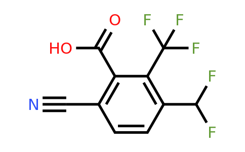 1807264-42-1 | 6-Cyano-3-difluoromethyl-2-(trifluoromethyl)benzoic acid