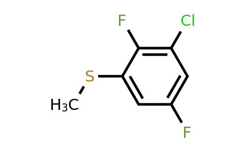 1807264-63-6 | 3-Chloro-2,5-difluorothioanisole