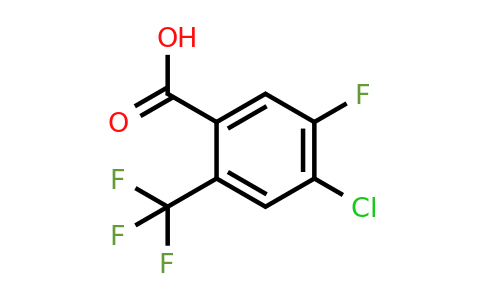 1807265-66-2 | 4-Chloro-5-fluoro-2-(trifluoromethyl)benzoic acid