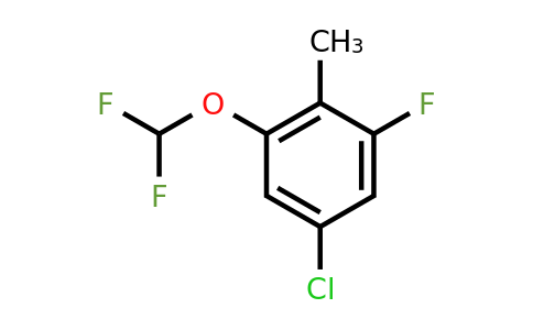 1807265-70-8 | 4-Chloro-2-difluoromethoxy-6-fluorotoluene