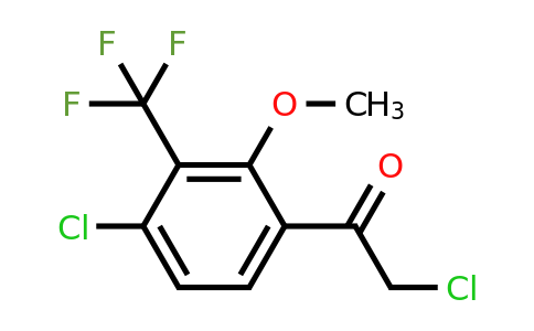 1807267-65-7 | 4'-Chloro-2'-methoxy-3'-(trifluoromethyl)phenacyl chloride