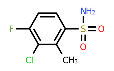 1807267-81-7 | 3-Chloro-4-fluoro-2-methylbenzenesulfonamide