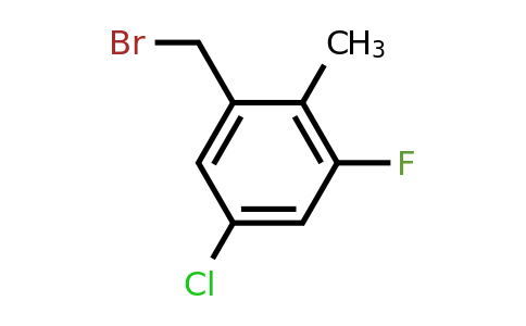 1807268-05-8 | 5-Chloro-3-fluoro-2-methylbenzyl bromide