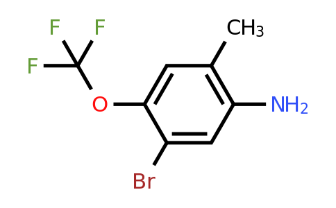 1807268-06-9 | 5-Bromo-2-methyl-4-(trifluoromethoxy)aniline