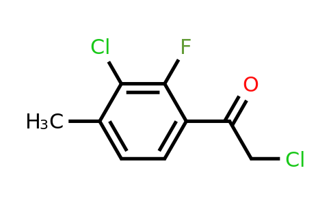 1807268-28-5 | 3'-Chloro-2'-fluoro-4'-methylphenacyl chloride