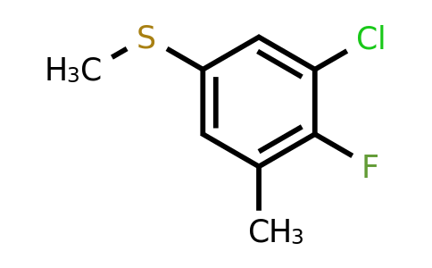 1807268-55-8 | 3-Chloro-4-fluoro-5-methylthioanisole