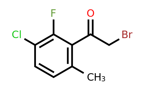 1807269-12-0 | 3'-Chloro-2'-fluoro-6'-methylphenacyl bromide