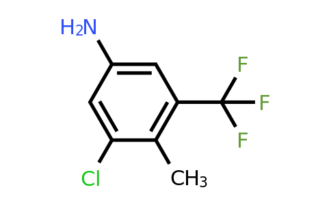 1807269-21-1 | 3-Chloro-4-methyl-5-(trifluoromethyl)aniline