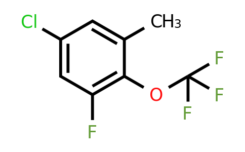 1807269-64-2 | 5-Chloro-3-fluoro-2-(trifluoromethoxy)toluene