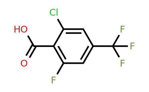 1807270-10-5 | 2-Chloro-6-fluoro-4-(trifluoromethyl)benzoic acid