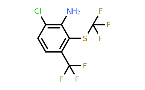 1807270-11-6 | 6-Chloro-3-trifluoromethyl-2-(trifluoromethylthio)aniline