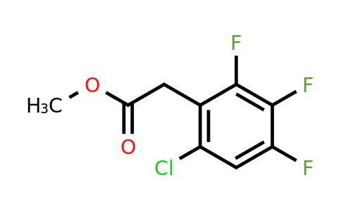 1807270-18-3 | Methyl 6-chloro-2,3,4-trifluorophenylacetate
