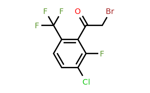1807270-81-0 | 3'-Chloro-2'-fluoro-6'-(trifluoromethyl)phenacyl bromide