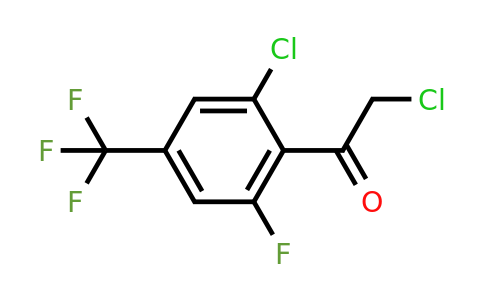 1807271-14-2 | 2'-Chloro-6'-fluoro-4'-(trifluoromethyl)phenacyl chloride