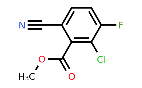 1807271-21-1 | Methyl 2-chloro-6-cyano-3-fluorobenzoate