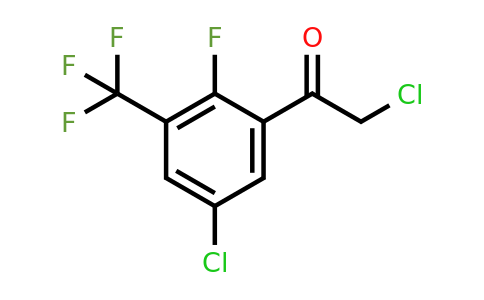 1807271-30-2 | 5'-Chloro-2'-fluoro-3'-(trifluoromethyl)phenacyl chloride