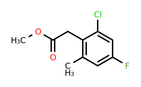 1807271-77-7 | Methyl 2-chloro-4-fluoro-6-methylphenylacetate