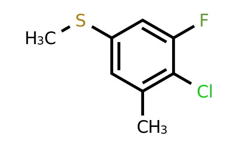 1807272-23-6 | 4-Chloro-3-fluoro-5-methylthioanisole