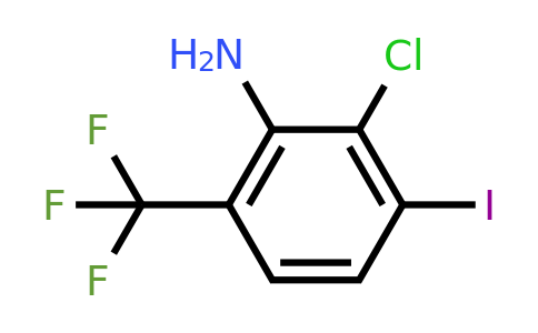 1807272-55-4 | 2-Chloro-3-iodo-6-(trifluoromethyl)aniline