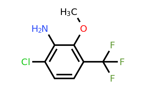 1807273-69-3 | 6-Chloro-2-methoxy-3-(trifluoromethyl)aniline