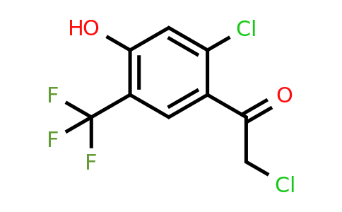 1807274-57-2 | 2'-Chloro-4'-hydroxy-5'-(trifluoromethyl)phenacyl chloride